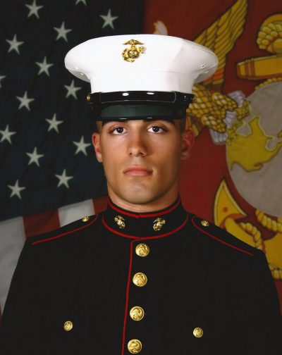 david derosa usmc 2 David's headshot in his Marine Corps attire